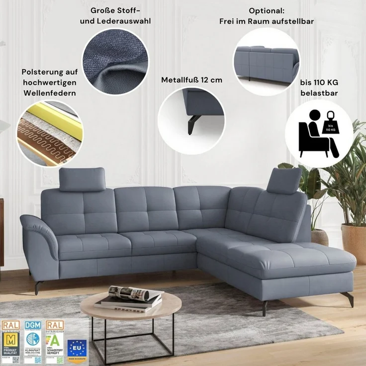 sit&more Wohnlandschaft Zora – Bild 4