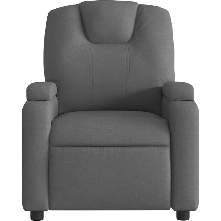 vidaXL Massage-Relaxsessel, Stoff, Dunkelgrau 3205969 – Bild 6