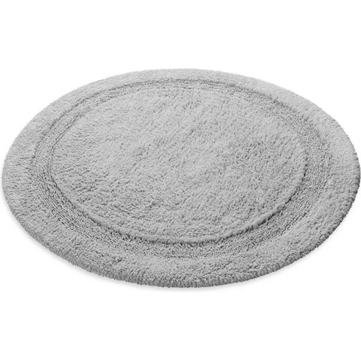 OTTO home Badematte Meellor, Höhe 20 mm, rutschhemmend beschichtet, fußbodenheizungsgeeignet, Baumwolle, rund, Badteppich, getuftet, modern, Uni, antirutsch, flauschig, Baumwolle – Bild 4