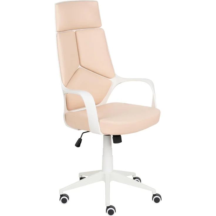 Bürostuhl DELIGHT Kunstleder Pfirsichrosa – Bild 1