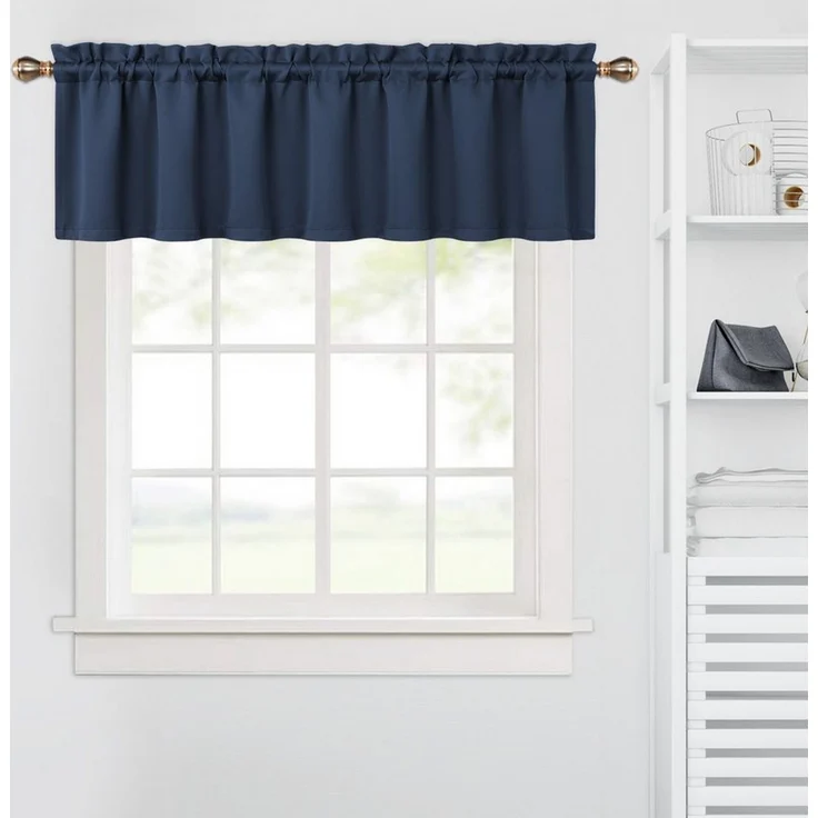 GarveeMore Verdunkelungsvorhang Blickdichte Verdunkelungs‑Valance aus 230GSM Mikrofaser, wärme (2 St), Waschmaschinenfest & farbbeständig für langjährige Nutzung – Bild 3