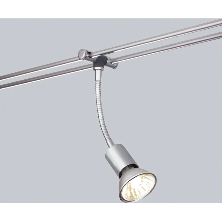 Paulmann Schienensystem Light&Easy Spice Spot Basil 1x35W GU5,3 Chrom matt 12V Metall1322 – Bild 3