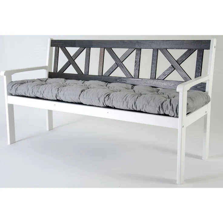 Chicreat Bankkissen 150 x 50 x 8 cm, Hellgrau – Bild 6