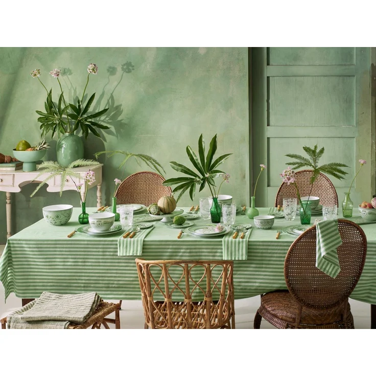 PiP Studio Frühstücksteller Lily&Lotus Uni Light Green Frühstücksteller 23cm – Bild 3