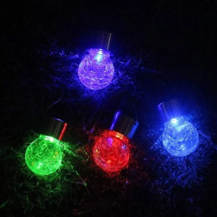 LW5 Solar Glühbirnenleuchte – LED Solarlampe für Garten, Terrasse & Außen – Bild 1