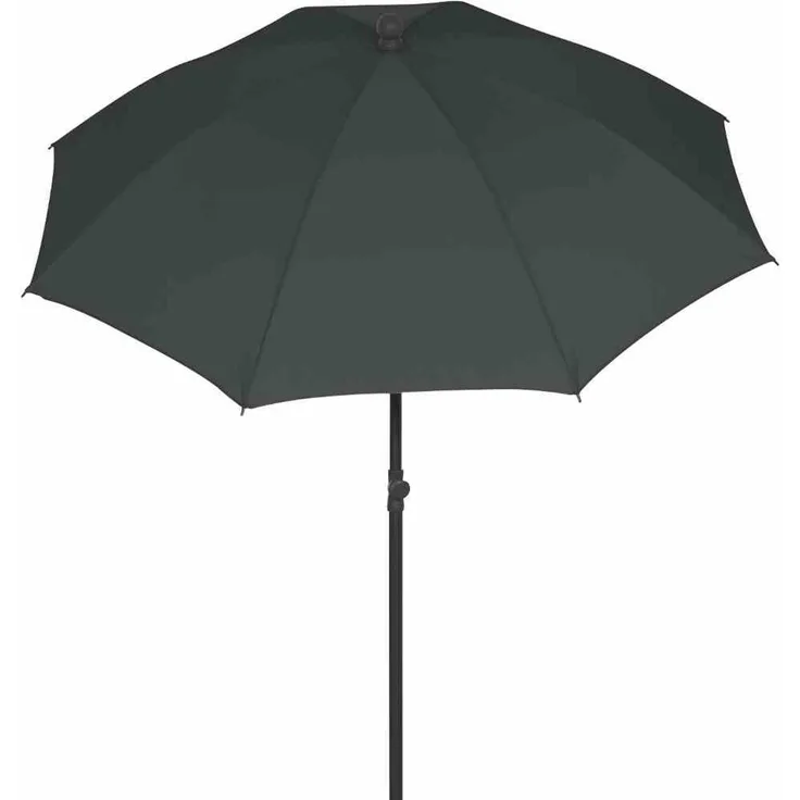 City Mittelstockschirm anthrazit/grau Ø 180cm