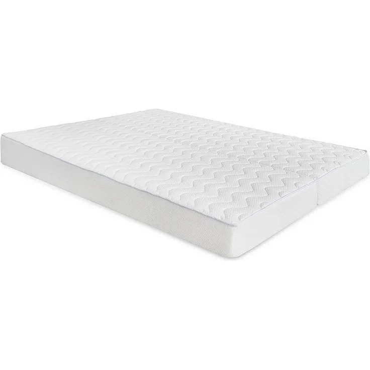 Vente-unique - FRIEND Matratze Stoff Weiß - B 130 cm x H 14 cm x L 190 cm – Bild 3