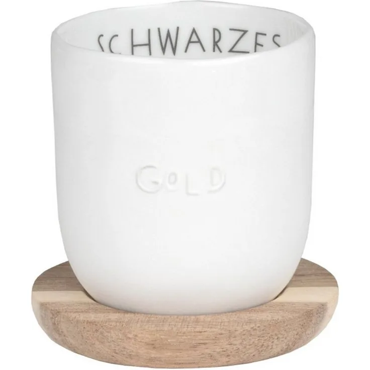 Dining Breakfast kleiner Becher "schwarzes Gold" 100 ml - Räder Design