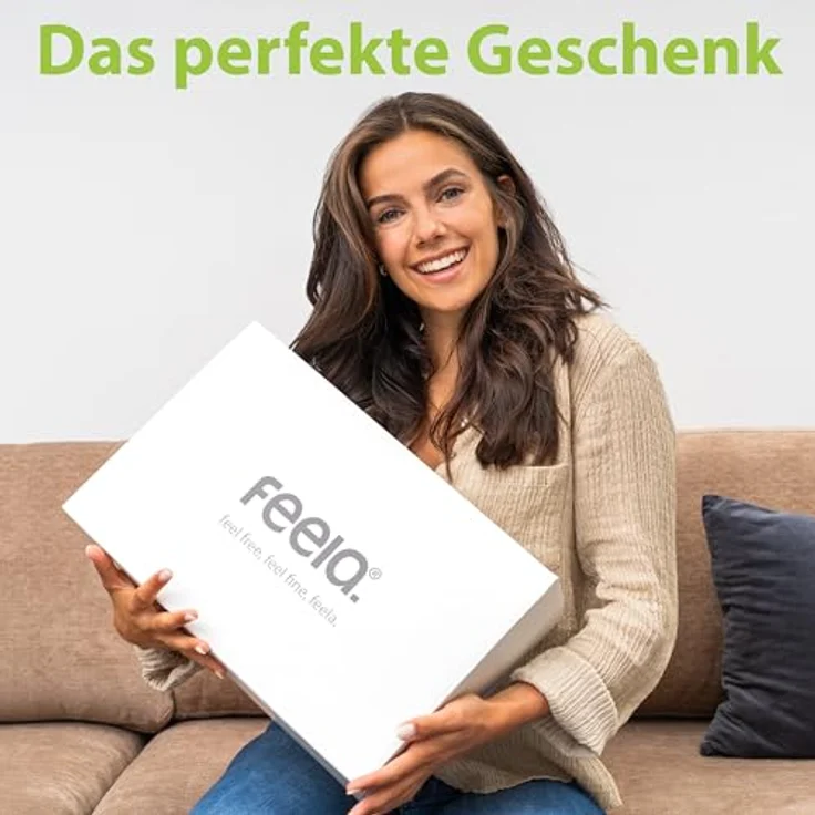 feela Sitzkissen Orthopädisches Keilkissen – fördert aufrechtes & gesundes Sitzen, Ideal fürs Büro & Homeoffice – entlastet Rücken & verbessert Haltung – Bild 7