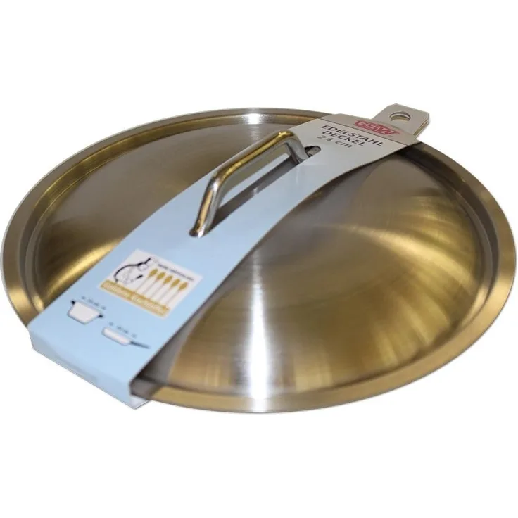 GSW 133241 TITANA Edelstahldeckel - 24cm