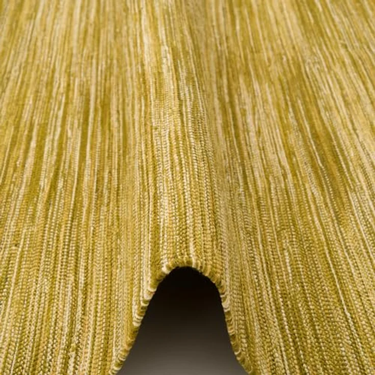 Pergamon Baumwolle Kelim Teppich, Rechteckig 90x160 cm, Grün, Handgewebt, Pflegeleicht – Bild 4