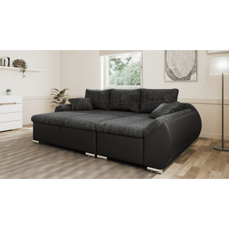 Ecksofa Auro von Jan-Art mit Schlaffunktion | verschiedene Farben erhältlich – Bild 5