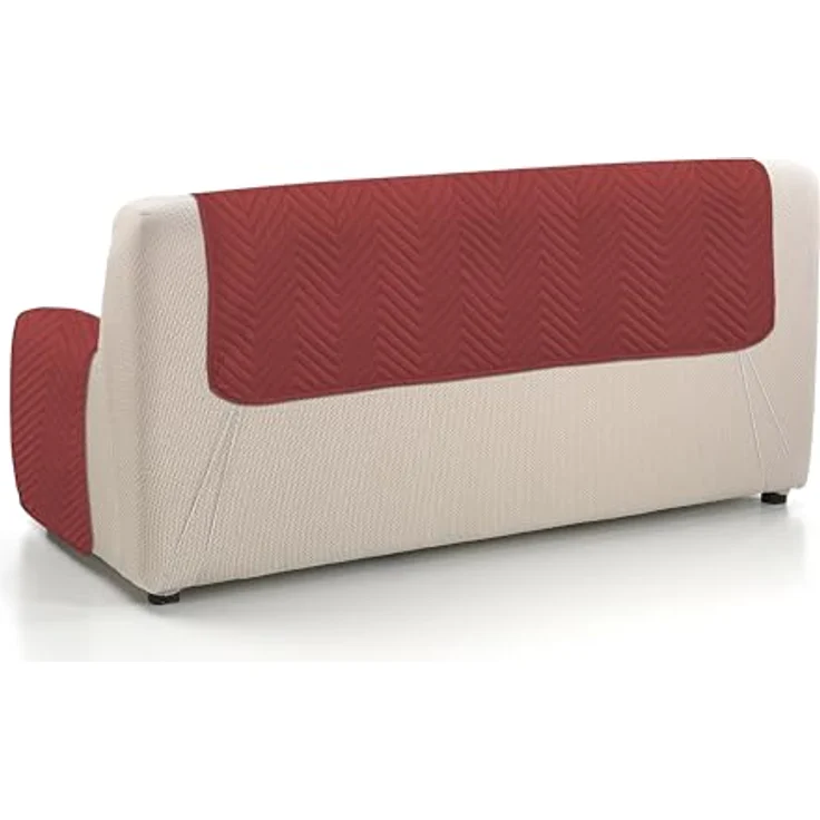 Martina Home Milano 4-Sitzer-Sofabezug – Beige/Rot – Bild 6