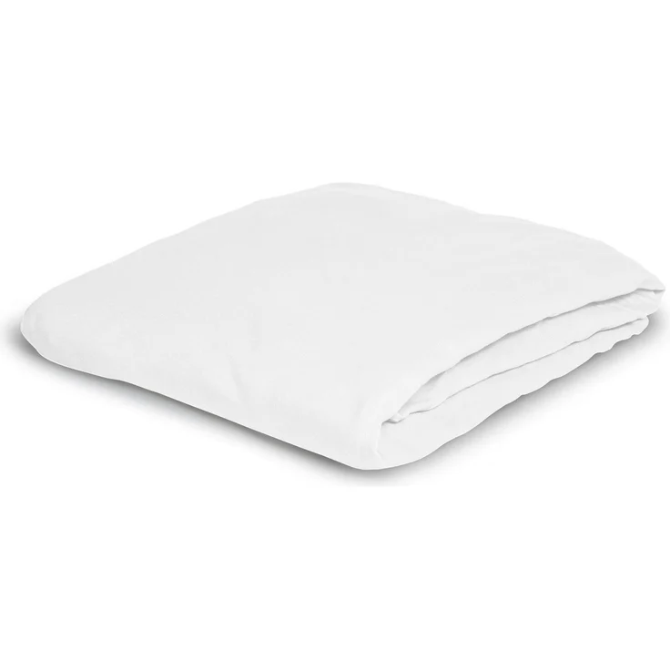 Irisette Mako-Jersey Betttuch Jupiter 0008 weiss 100 x 200 cm 8-10 weiss – Bild 2
