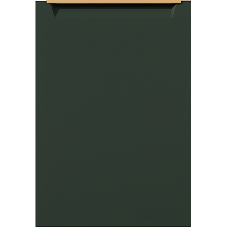 GLAMOUR GREEN 18D – Offener Unterschrank 20 cm mit 2 Ablagen, Sonoma-Eiche – Bild 2