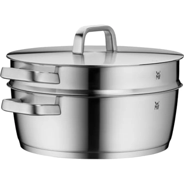 WMF Iconic Bräter mit Dampfgareinsatz, 28 cm – Bild 4