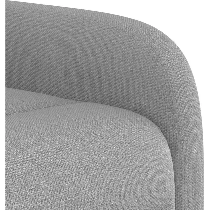 vidaXL Massagesessel Wolkengrau Stoff 4015541 – Bild 8