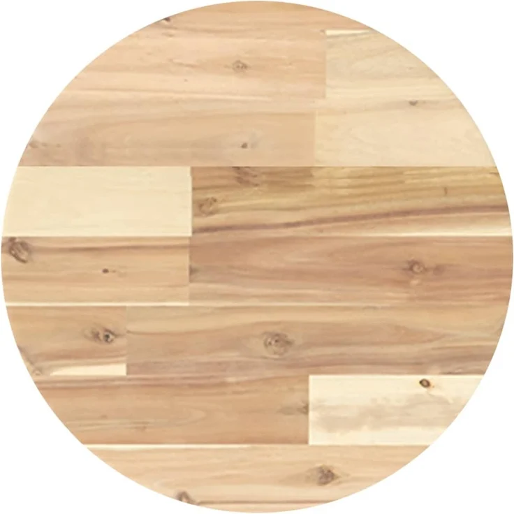 vidaXL Tischplatte Rund Ø40x4 cm Massivholz Akazie 4008688 – Bild 2
