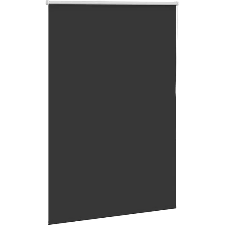 vidaXL Verdunkelungsrollo Schwarz 100x150 cm Stoffbreite 95,7 cm 4010868 – Bild 2