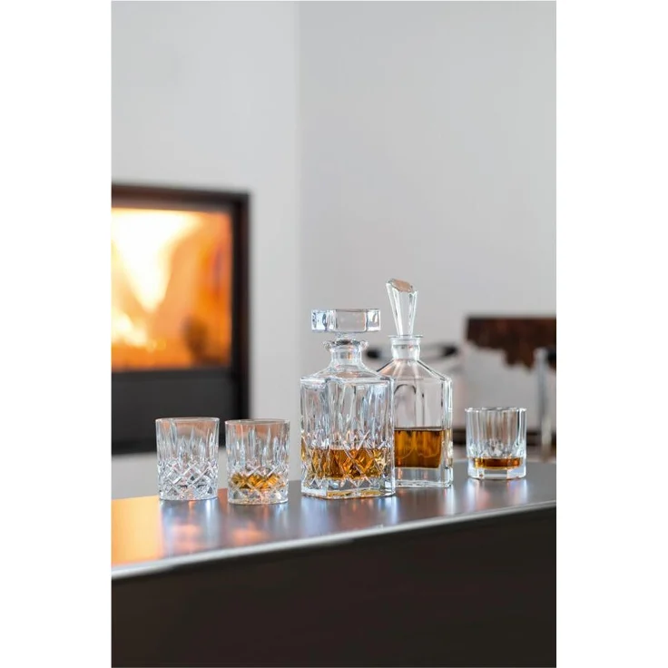 Nachtmann Noblesse Whiskybecher Set, 8er Set, Whiskyglas, Tumbler, Kristallglas, H 9. 8 cm – Bild 5