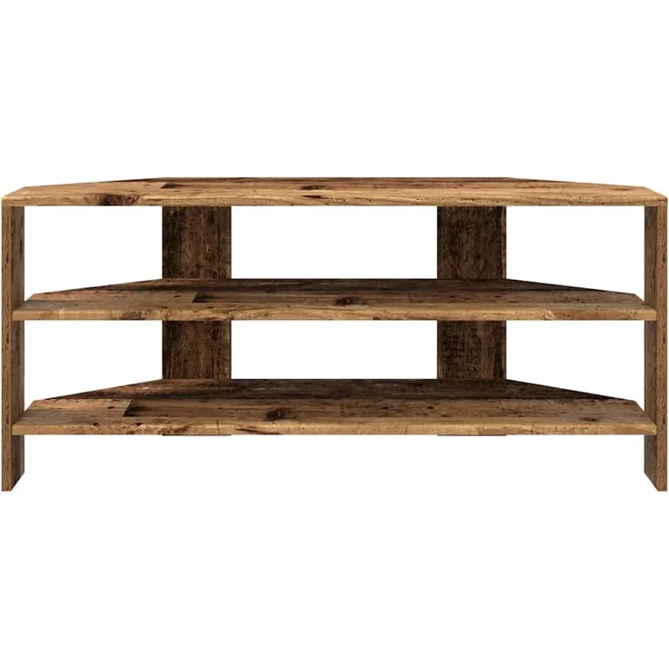 Eck TV Schrank,Fernsehschrank Altholz 102x40,5x45cm Holzwerkstoff – Bild 5