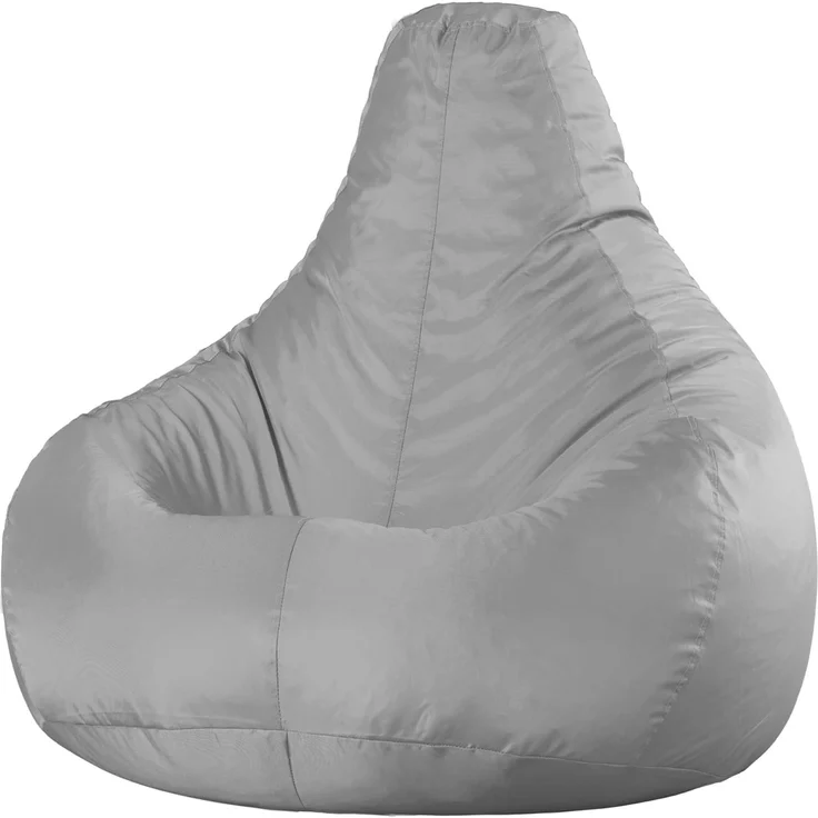 Bean Bag Bazaar Gaming Sitzsack „Recliner“, Gamer Sitzsack für Erwachsene und Kinder, Indoor Outdoor Sitzsack Sessel Gaming mit Füllung (Sitzsack, Grau) – Bild 1