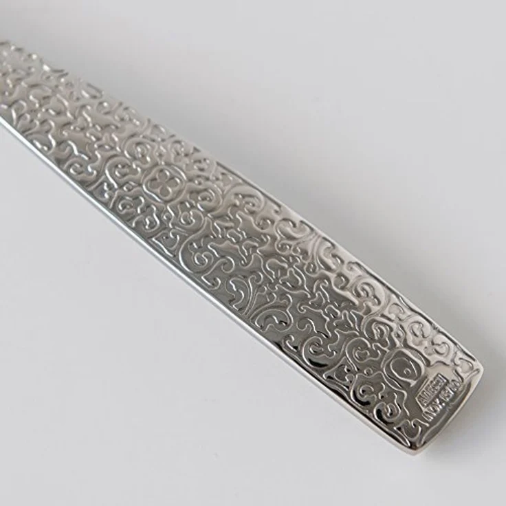 Alessi Dressed Tafellöffel, Edelstahl, Silber, 19. 5 x 5 x 3. 8 cm, 6-Einheiten – Bild 4