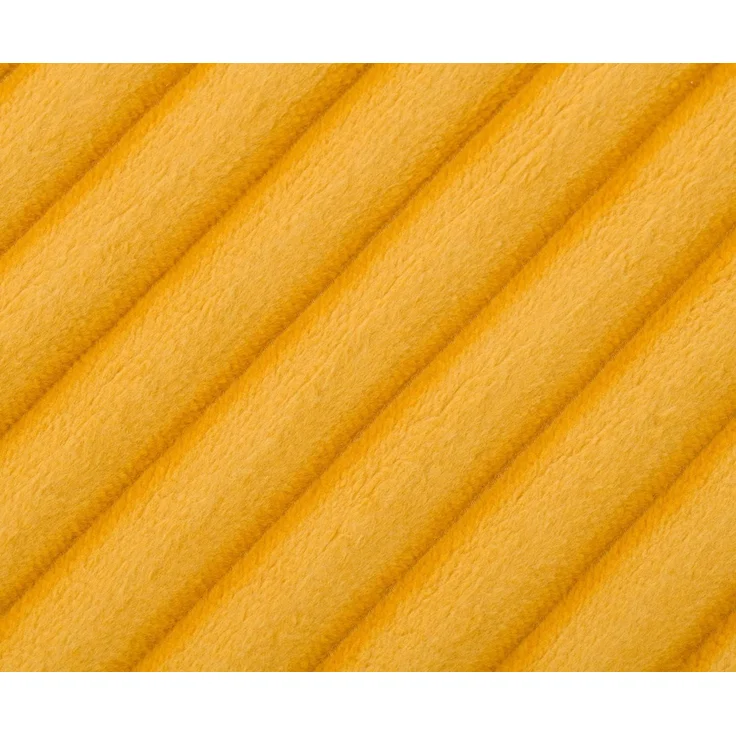 Gözze Badematte Berlin, Höhe 7 mm, rutschhemmend beschichtet, fußbodenheizungsgeeignet, Polyester, rechteckig, Badteppich, Uni Farben, Cord Optik, waschbar – Bild 4