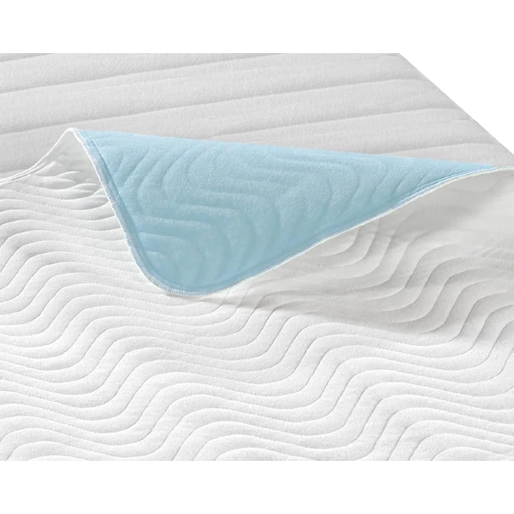 Sleep & Protect Stecklaken 0809952, hellblau, 1x 75x160 cm - 90x160 cm – Bild 3