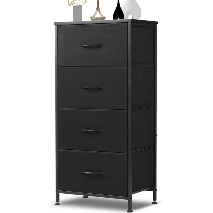 DUMOS Schubkastenkommode Kommode mit Stoffschubladen Stauraumschrank Schubladenschrank (Schubladenkommode), Mit 4, 5, 7, 8, 9 Schubladen