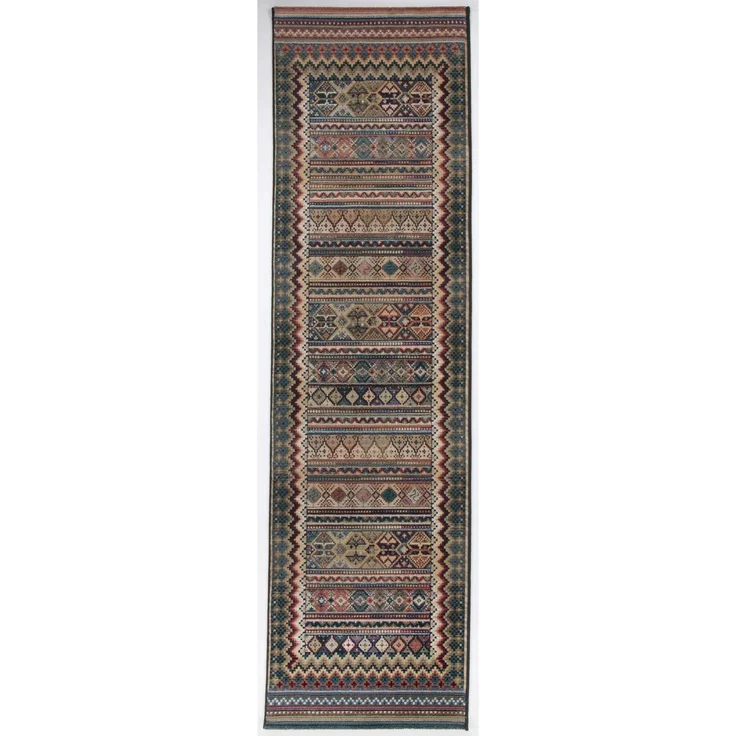 Theko Gabiro 416 Galerie Klassischer Orientteppich Läufer strapazierfähig und sehr robust in der Farbe Multicolor, Maße: 80cm x 300cm, 407968