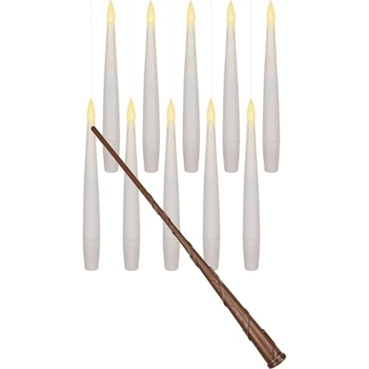LED Kerzen schwebend 10er-Set