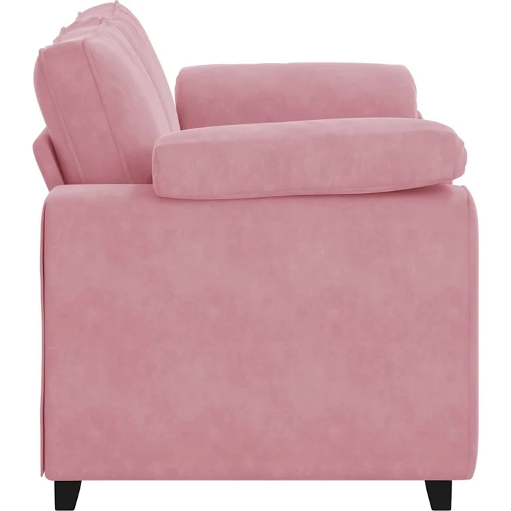 vidaXL Zweisitzer-Sofa Rosa 160x77x82 cm Samt 4105260 – Bild 4