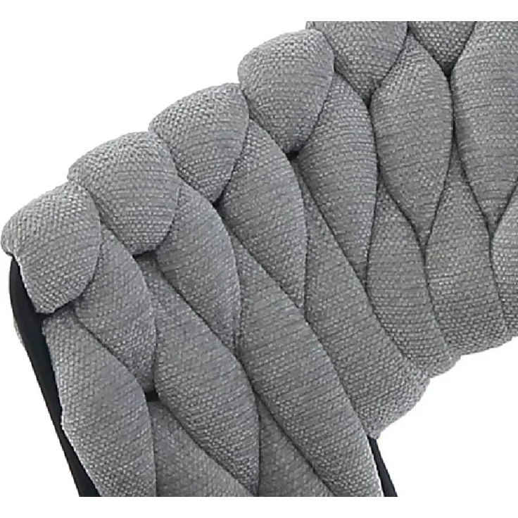 Jockenhöfer Gruppe Esszimmerstuhl Geldern (Set, 2 St), Geflochtenes Design, Chenille – Bild 3