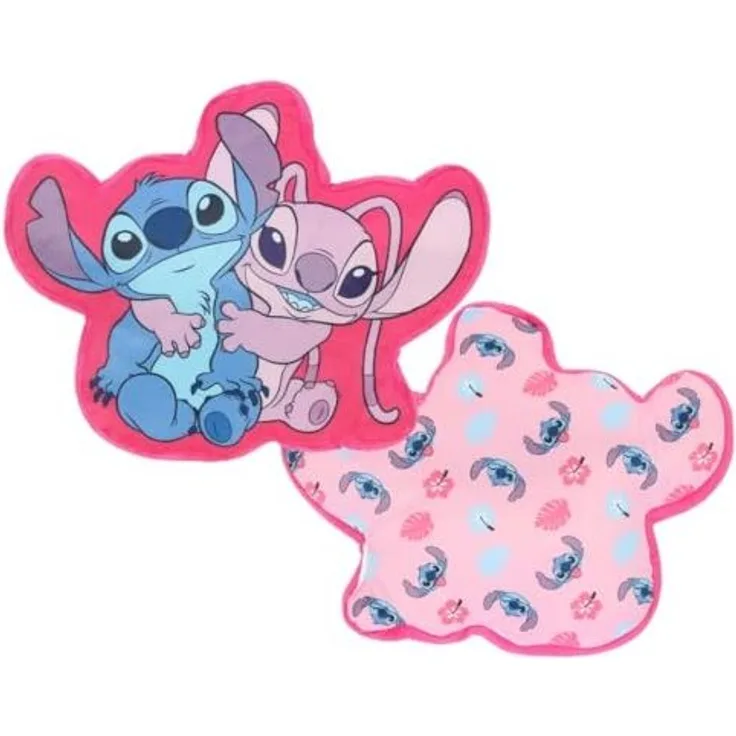 Lilo & Stitch 3D Kissen – 40 cm großes Kuschelkissen Dekokissen
