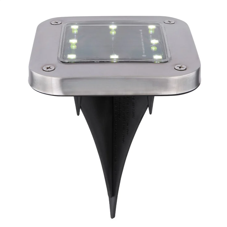 Solarleuchte Garten 2er-Set Wegelampe Solarlampe Außen Leuchte Solar mit Pfle... – Bild 5
