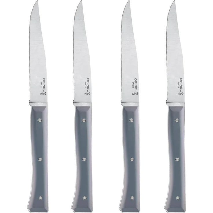 Opinel Tischmesserset Facette 4-teilig Schiefer – Bild 2