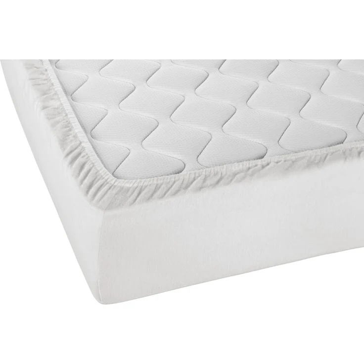 biberna Feinbiber-Spannbetttuch 0002744, weiß, 1x 140x200 cm - 160x200 cm – Bild 2
