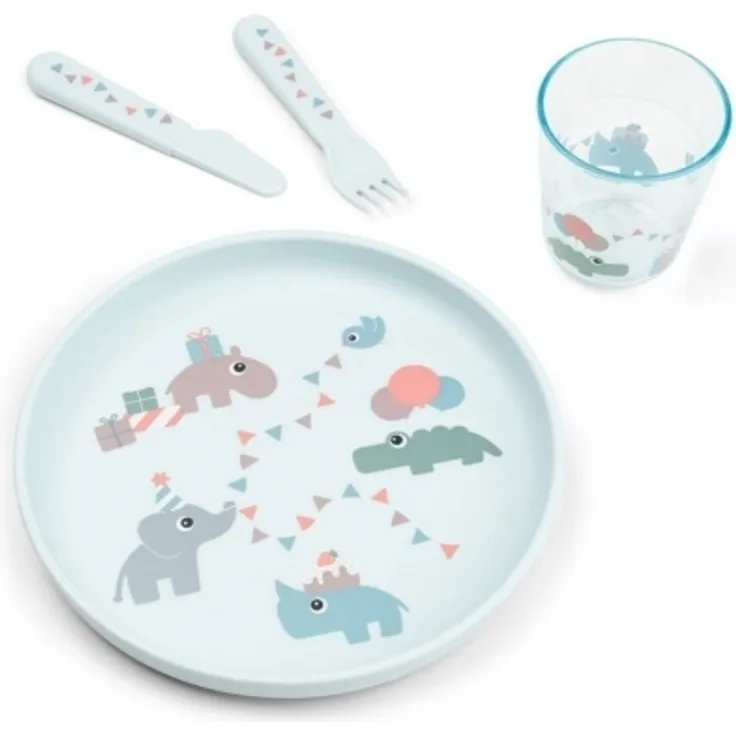 Done By Deer Celebration Foodie Dinnerset - Blue B