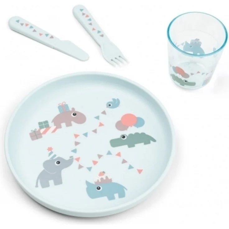 Done By Deer Celebration Foodie Dinnerset - Blue B