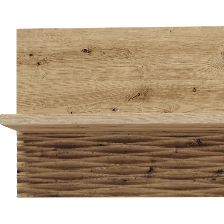 Regal Wandboard ARTA-131 in Artisan Eiche Nb, B/H/T: ca. 120/28/22 cm – Bild 2