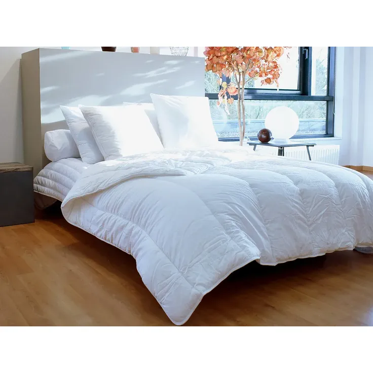 DREAMEA - AZYLIA Kopfkissen Stoff Weiß - B 60 cm x H 15 cm x L 60 cm