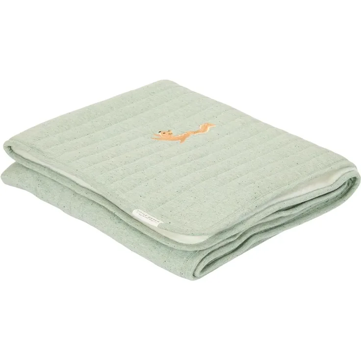 Little Dutch Wiegen-Decke Pure - Sage - 70 x 100 c