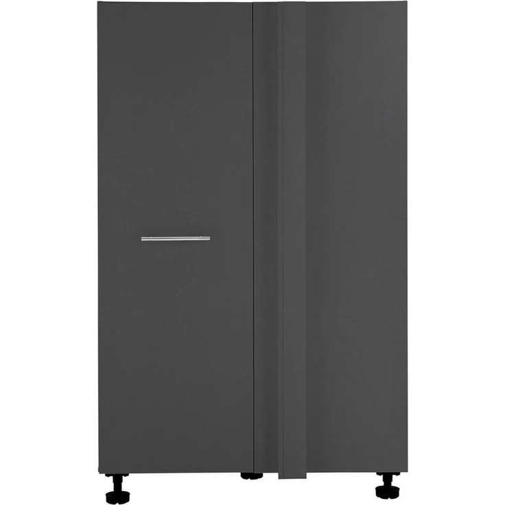 Laundreezy Eckschrank Laundreezy, Eckschrank BxHxT 100x162x68 cm (1-St) Breite 100cm, Tür L/R montierbar, Softclose-Funktion – Bild 3