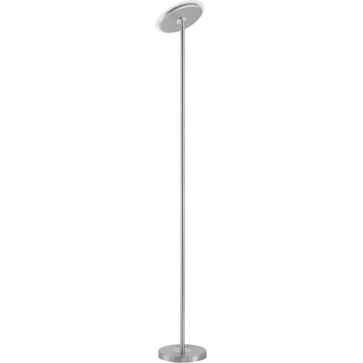 LED Deckenfluter, stahlfarben, Touchdimmer, Höhe 190 cm – Bild 10