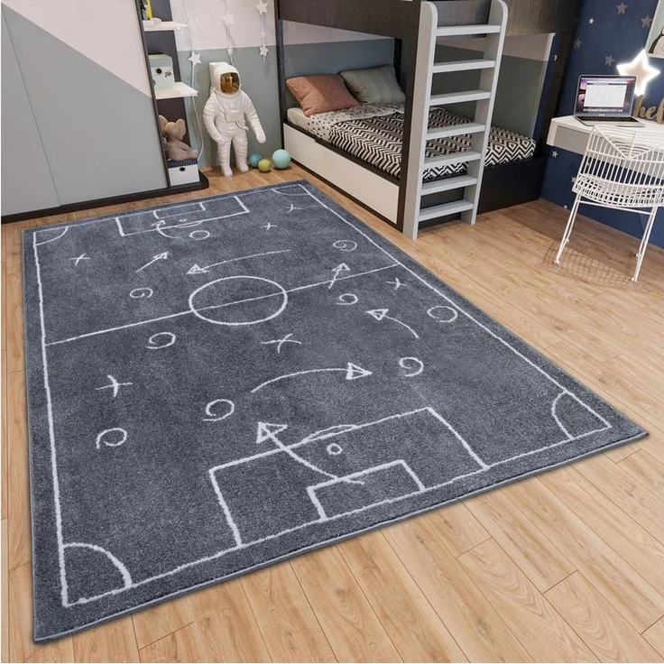 HANSE Home Kinderteppich Adventures Gameplan, rechteckig, Höhe: 7 mm, Spielteppich, fest, Kinderzimmer, Kurzflor, Spielunterlage – Bild 1