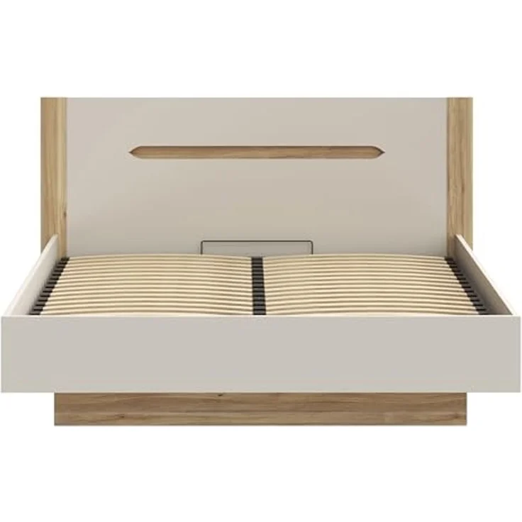 FORTE Stauraumbett, aufklappbarer Lattenrost, Stauraum – Bild 5