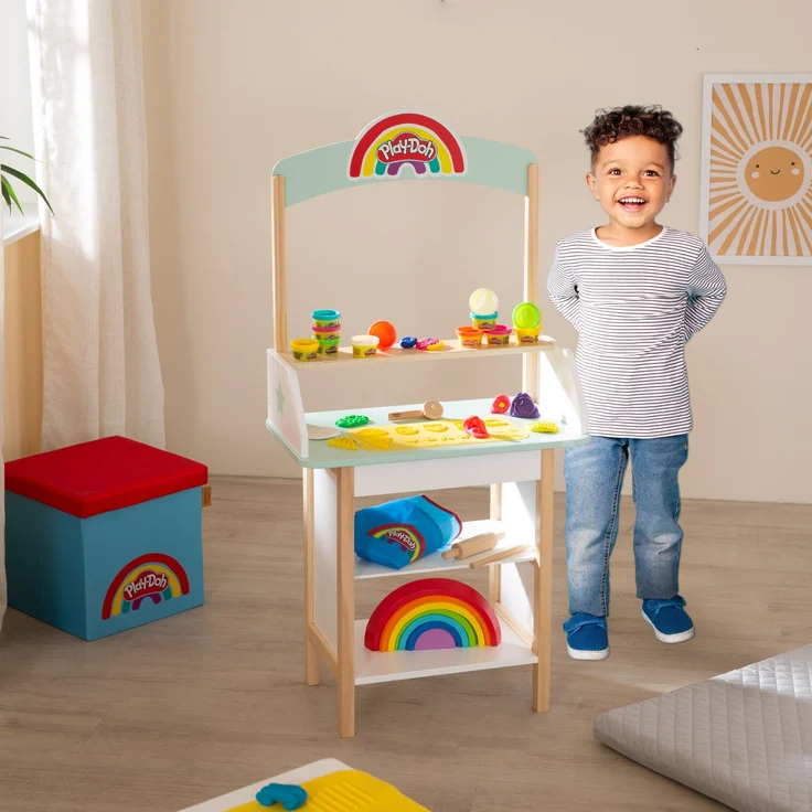 roba Eisstand 'roba x Play-Doh' - inkl. Zubehör - aus FSC®-zertifiziertem Holz - Bunt – Bild 5