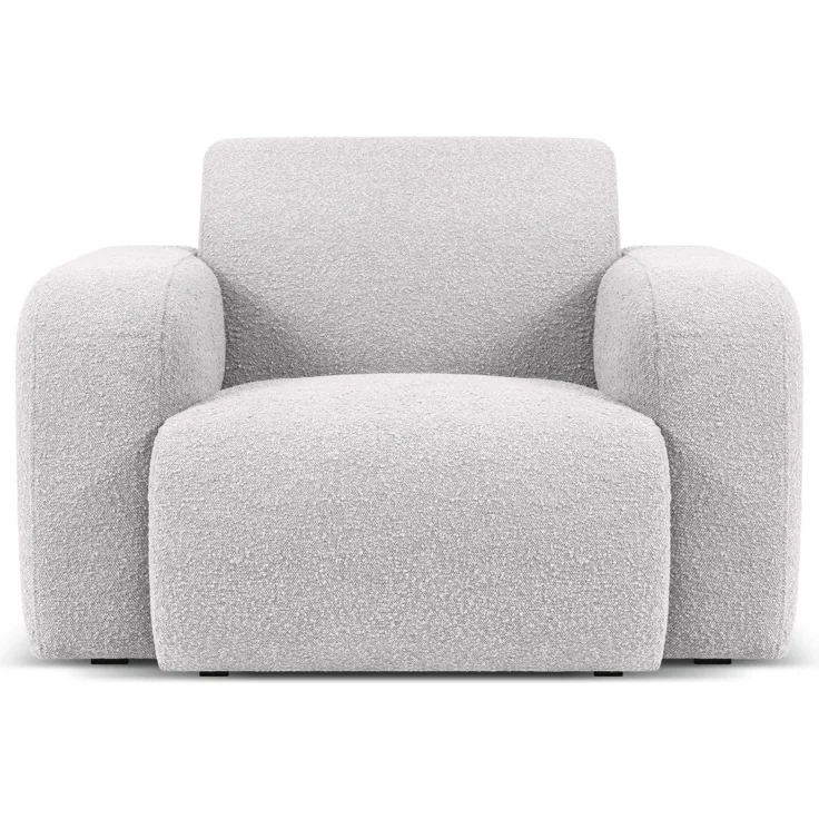Micadoni Sessel Molino Boucle Hellgrau – Bild 1
