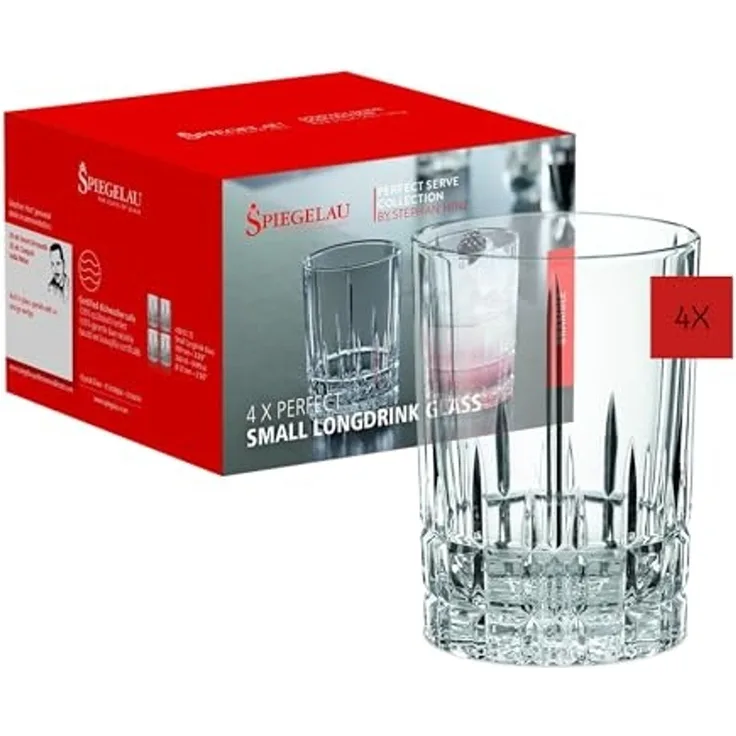 SPIEGELAU 4500172 PERFECT SERVE Small Longdrinkglas 4er Set